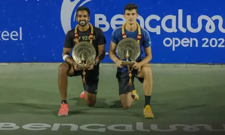 Arjun Kadhe Alexander Erler Tennis