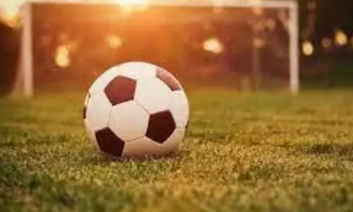 Indian Football: Guwahati protests demanding football playing field Indian Football: Guwahati protests demanding football playing field