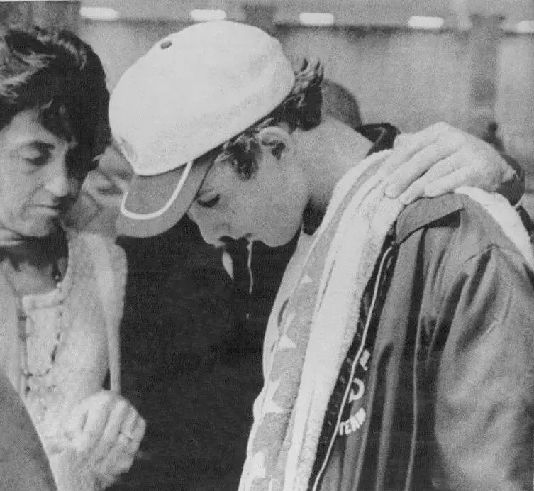 Rick DeMont at the 1972 Olympics