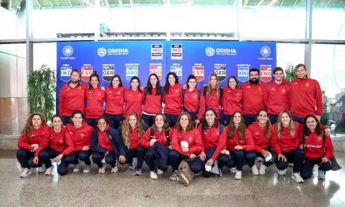 Spanish womens hockey team