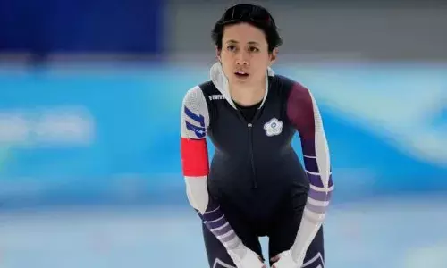 Taiwan and Olympic speed skater Huang-Yu-ting (Source: IndiaTV)