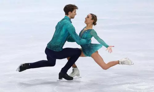 Laura Barquero and Marco Zandron figure skating