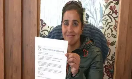 Kashmir water sports coach bilquis mir judge asian games canoe