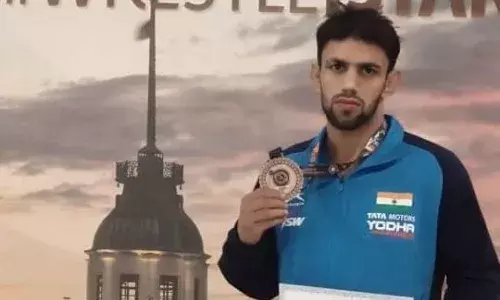 Gyanender Dahiya Wrestling