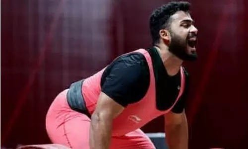 Vikas Thakur Weightlifting