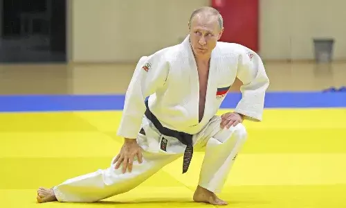 Vladimir Putin Judo