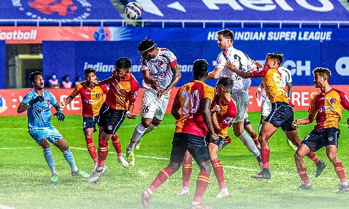 ISL 2021-22: A hard-fought between SC East Bengal and NorthEast United ends in a draw