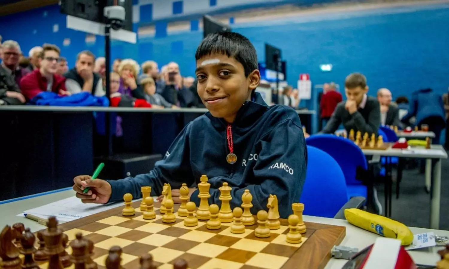 Praggnanandhaa scores five successive wins to lead with 6.5 points