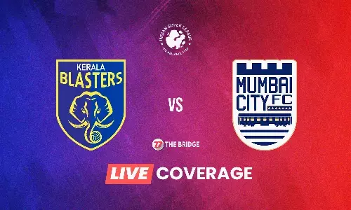ISL LIVE: Kerala Blasters vs Mumbai City score, goals, and updates