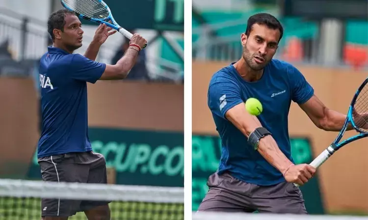 Ramkumar Ramanathan and Yuki Bhambri
