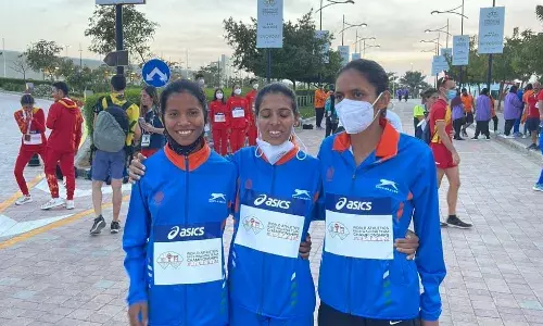 India wins first ever womens team medal at World Race Walking Championships