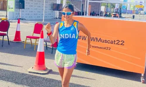 Priyanka Goswami Racewalking