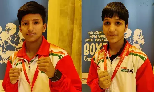 Nivedita Karki and Tamanna boxing