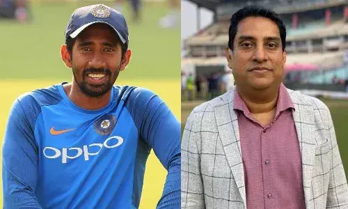 Wriddhiman Saha and Boria Majumdar
