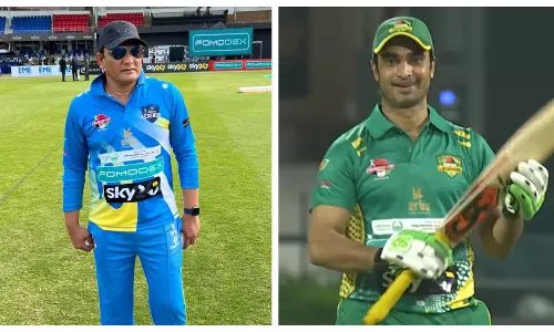Friendship Cup T10: Pakistan Legends beat India Legends to enter final — Highlights