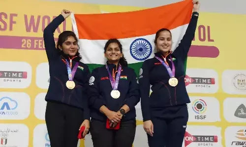 Esha Singh, Rahi Sarnobat and Rhythm Sangwan