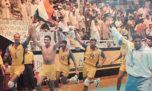 India volleyball team pakistan islamabad abhijit bhattacharya