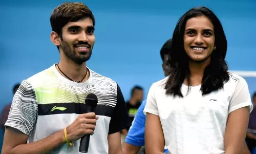Kidambi Srikanth and PV Sindhu