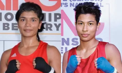 Nikhat Zareen Lovlina Borgohain Boxing