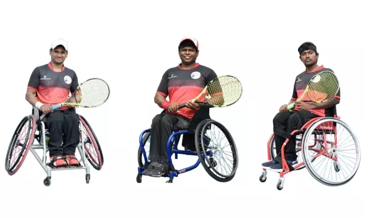 ndian wheelchair tennis team set to compete at the 2022 World Team Championships - Qualifications - Karthik Karunakaran, Mariappan Durai and Sathasivam Kannupayan