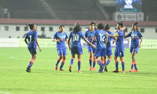 Indian u-18 womens football team