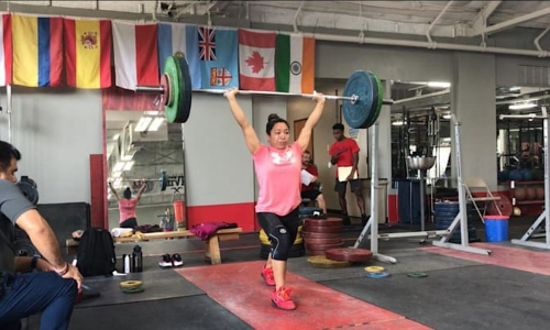 Mirabai Chanu Weightlifting