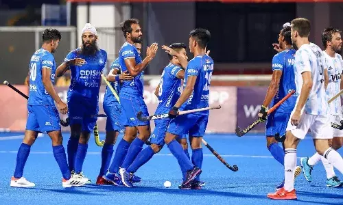 Hockey India vs Argentina