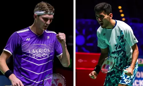 Lakshya Sen will take on Viktor Axelsen in the finals of the All England Open 2022