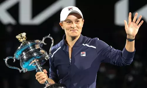 Australian World No. 1 tennis player Ash Barty has announced her retirement from tennis (Source: AP)