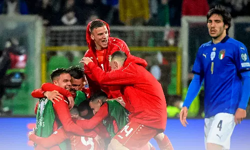 FIFA World Cup Qualifiers: North Macedonia stunned defending European champions, Italy