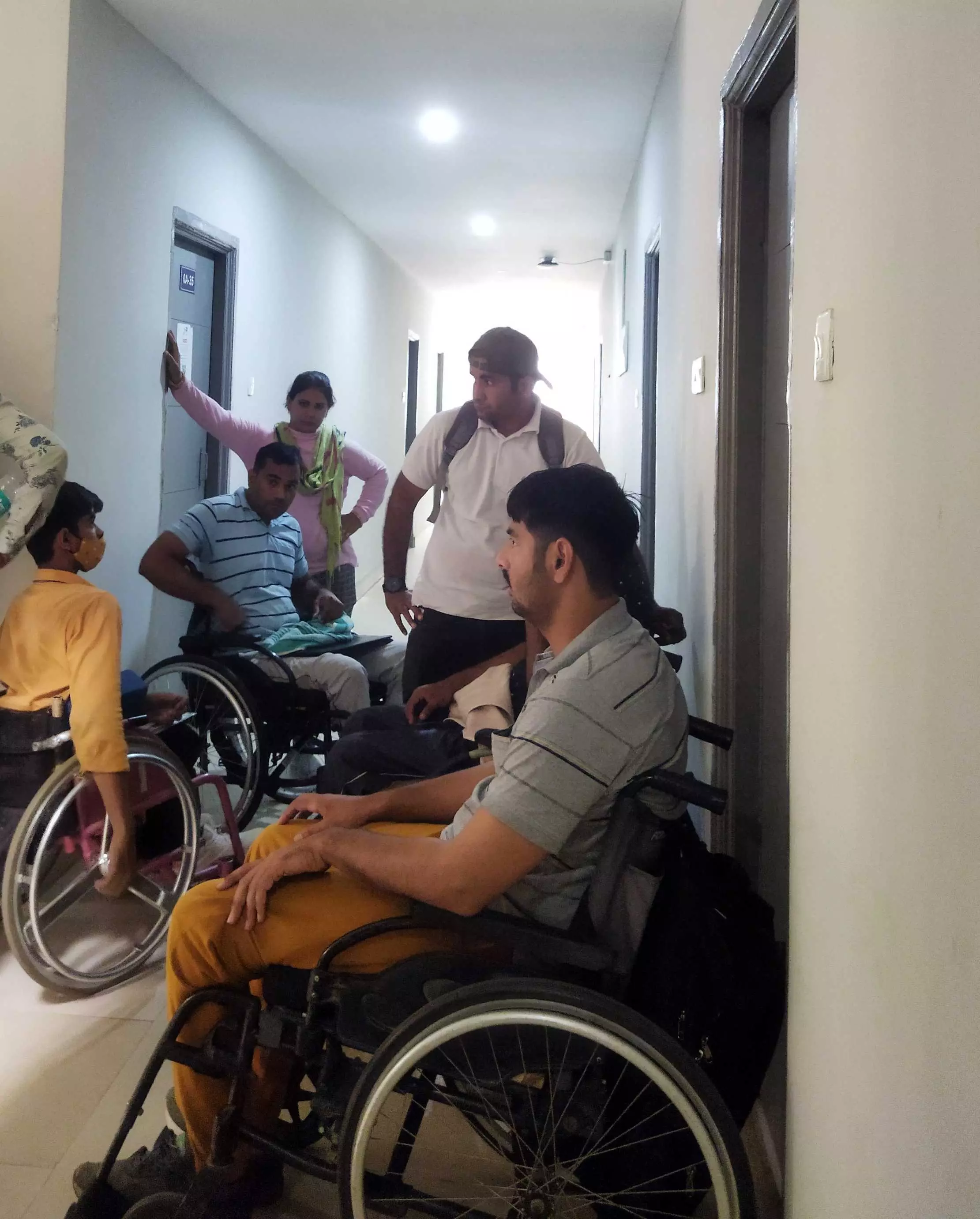 Athletes waiting for their classification turn (Abhijit/The Bridge)