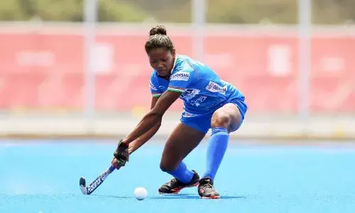 Salima Tete hockey