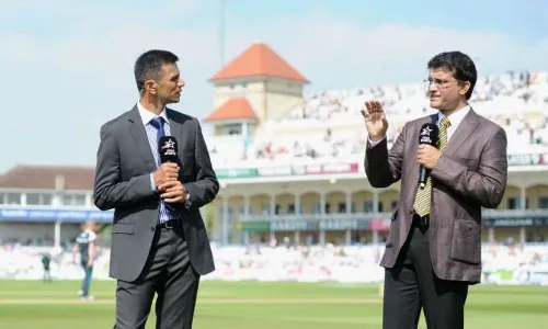 Rahul Dravid and Sourav Ganguly