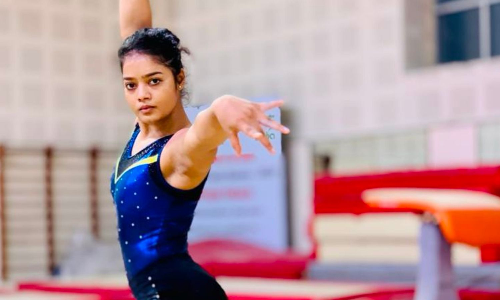 Pranati Nayak World Cup Gymnastics