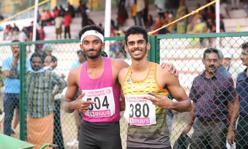 Ecstasy and agony for Jeswin Aldrin in Mens Long Jump, Sreeshankar has the last laugh