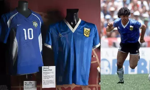 Maradonas Hand of God shirt