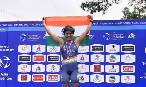 Indians sweep podiums at 2023 South Asian Triathlon Cship Indians sweep podiums at 2023 South Asian Triathlon Cship