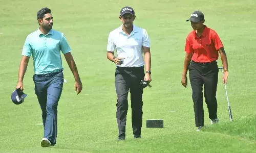 Ankur Chadha  Aadil Bedi Hitaashee Bakshi golf