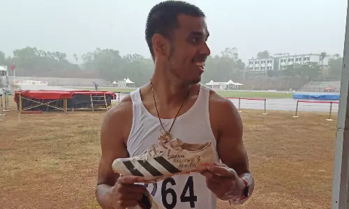 Amlan Borgohain shatters 4-year-old national record in mens 200m