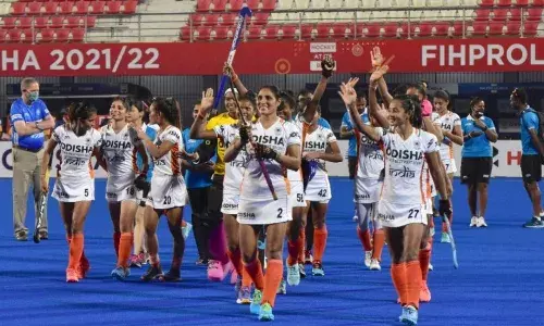 Indian womens hockey team at FIH Pro League 2021/22 (Source: Orissa Post)