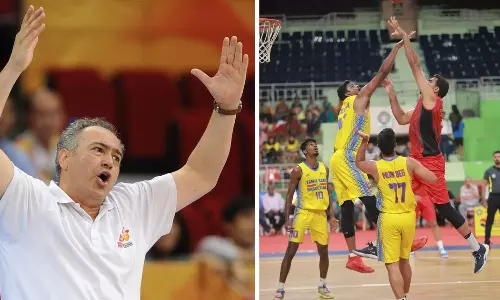 india basketball coach veselin matic senior national championships