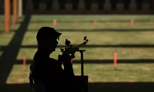 Aditya Singh wins mens 10m Air Rifle T3 National Shooting trials