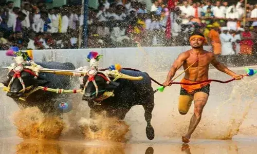 Nishanth Shetty creates new record in Kambala racing