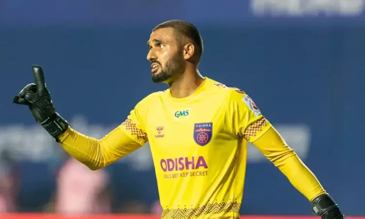 Kamaljit Singh signs new 3-year deal with Odisha FC