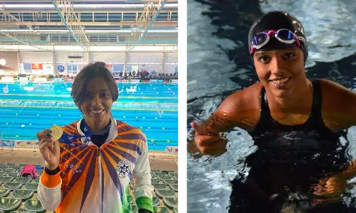 Ridhima Veerendra Kumar gold medal swimming south africa Ridhima Veerendra Kumar gold medal swimming south africa
