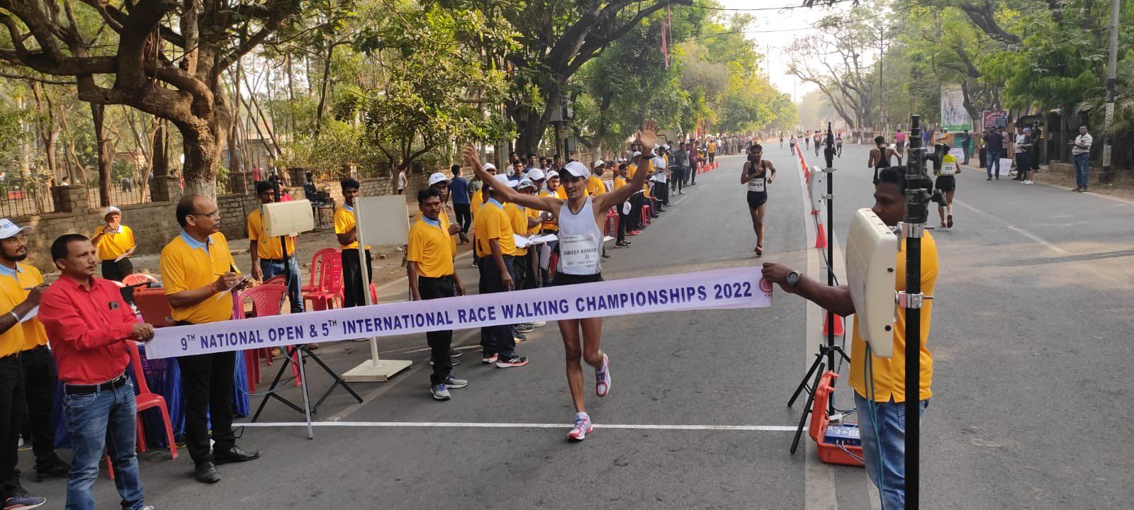 Sandeep, Ravina win gold at Indian Open Racewalking Championship