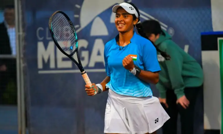 Ankita Raina loses singles semifinal but wins doubles title at Gurugram Open