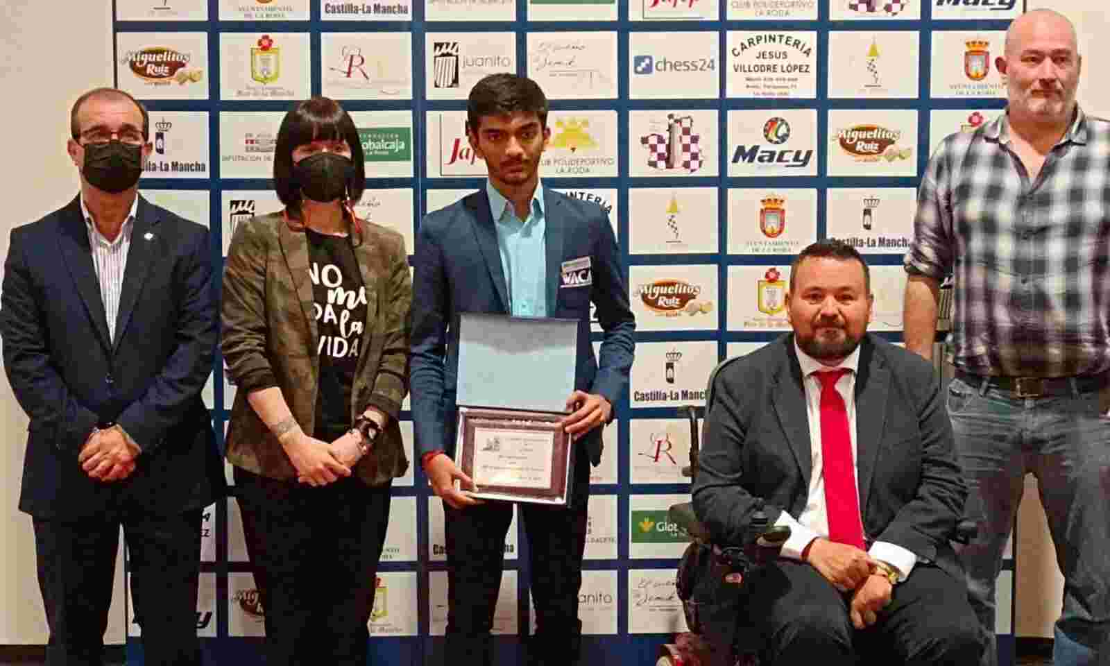 Indian GM Gukesh wins title at La Roda International tourney