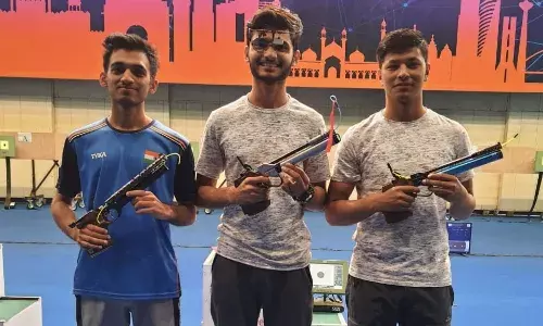 Naveen, Shiva Narwal and Bishal Shrestha