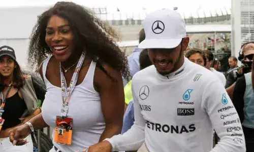 Serena Williams and Lewis Hamilton